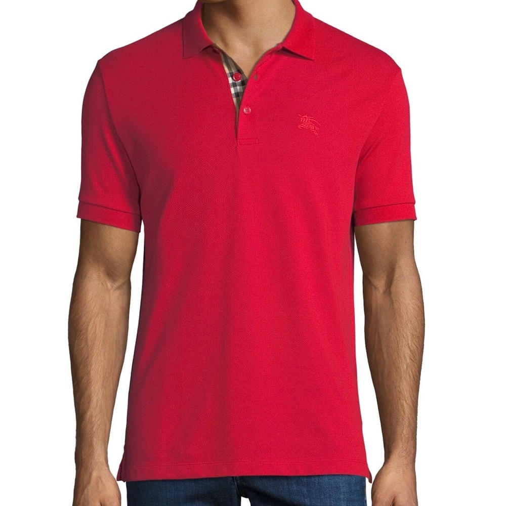 Burberry Brit Red Polo Shirt